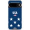 USA Flag Stars Google Pixel 10 Clear Case